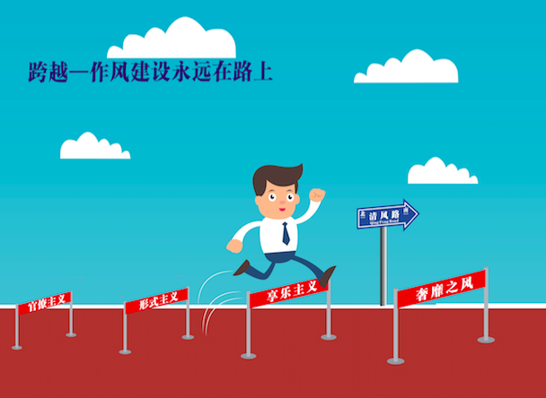二等奖:《作风建设永远在路上》